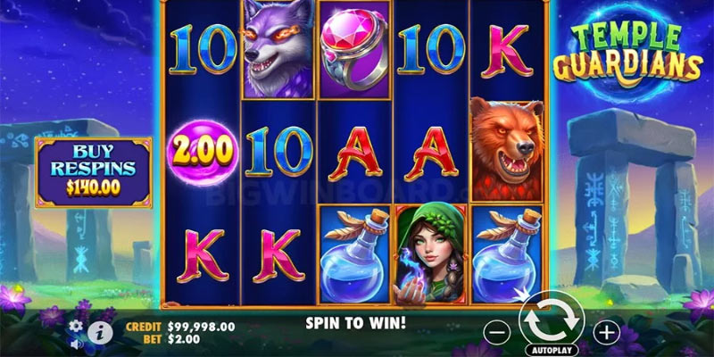 Temple Guardians Slot Review: Features, Graphics & Bonus